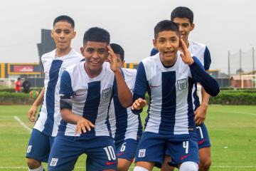 Alianza Lima ganó dos de los tres Clásicos de menores jugados en campo crema