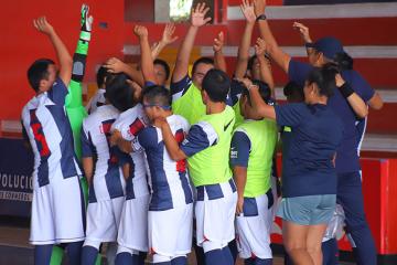 Alianza terminó con puntaje perfecto en su grupo en la Liga de Futsal Down