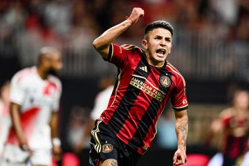 Abram fue suplente en el empate de Atlanta United frete a New England