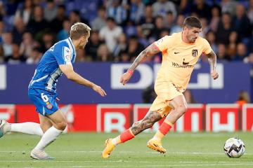 Atlético de Madrid sufrió empate ante Espanyol
