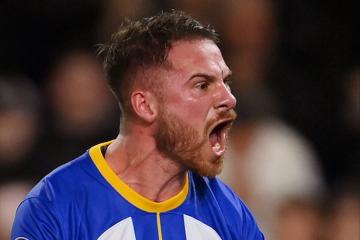 Brighton venció al United y sigue soñando con la Champions