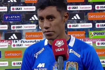 Palacios: "Es increíble lo que está pasando en el fútbol peruano con el tema del arbitraje"
