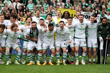 Celtic se coronó campeón en Escocia