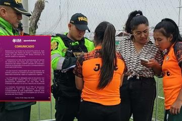 Liga Femenina: "Club local es responsable de que se cumplan con las medidas de seguridad"