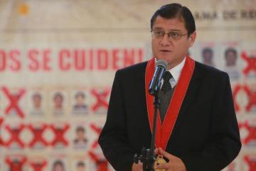 Fiscal Chávez Cotrina: "Espero que en los próximos meses concluya el deslacrado"
