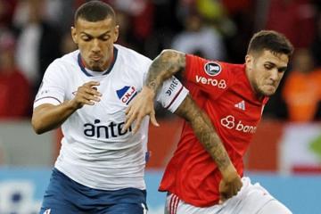 Inter igualó 2-2 ante Nacional