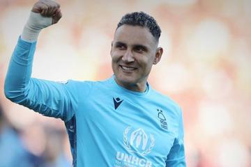 Navas se despidió del Nottingham Forest