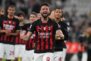 Milan derrotó a la Juventus y clasificó a la Champions League