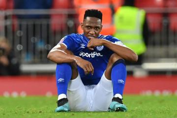 Yerry Mina está lejos de los planes del Everton