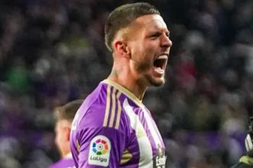 Real Valladolid derrotó por 3-1 a Barcelona y empieza a salvar del descenso
