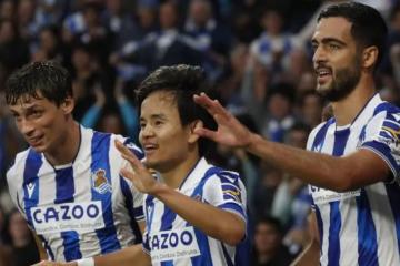 Real Sociedad venció por 1-0 a Almería y se acerca a la Champions League