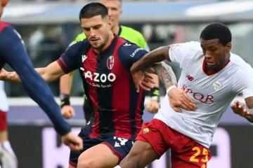 Roma empató 0-0 con Bolonia y se consolida en la sexta casilla de la Serie A