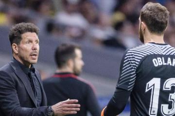 Diego Simeone sobre Oblak: "Lo esperamos con ansias"