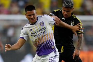 Orlando City empató en el último suspiro ante Columbus con Gallese y Cartagena