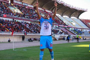 Quevedo: "Me salió un bonito gol"
