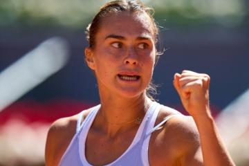 Sabalenka clasificó a la final de Madrid