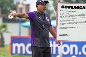 Sport Boys anunció la salida del técnico Sanguinetti