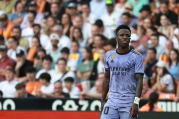 Expulsión de Vinicius quedó sin efecto y Valencia recibió dura sanción por racismo