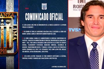 ¡Se hizo oficial! José Sabogal es nuevo administrador del club Alianza Lima