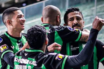 América-MG venció a Millonarios en la Sudamericana