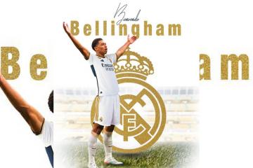 Bellingham fue oficializado en el Real Madrid