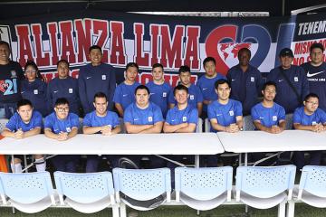 Equipo de Futsal Down de Alianza recibió visita de lujo