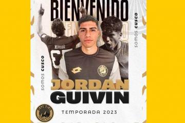 Jordan Guivin fue anunciado como nuevo refuerzo de Cusco FC para el Clausura