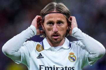 Modric es tentado para jugar en Arabia