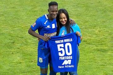 Murillo: "Como extranjero es un motivo de orgullo vestir 50 veces esta camiseta"