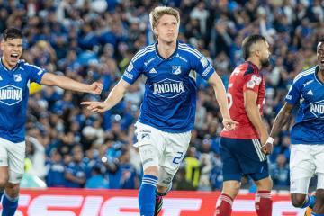 Millonarios es el primer finalista de la liga colombiana tras vencer al DIM
