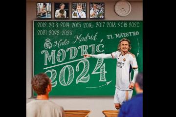 Continúa el idilio: Modric renovó hasta 2024 con Real Madrid