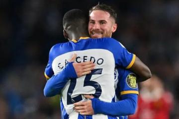 Caicedo a Mc Allister: "Fue un placer haber compartido cancha contigo, hermano"