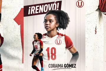 Coraima Gómez renovó con Universitario y jugará con los cremas la LNSVF