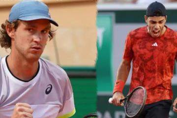 Jarry y Cerúndolo fueron eliminados de Roland Garros