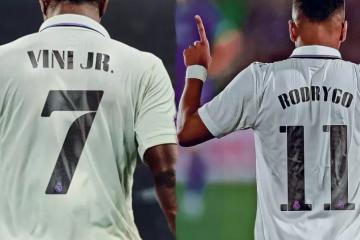 Vinicius Jr. y Rodrygo estrenarán dorsales en Real Madrid para la temporada 2023/24