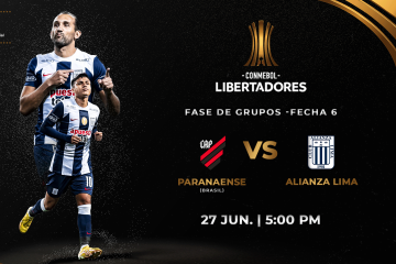 ¡Vive el Paranaense vs. Alianza Lima por la Libertadores al estilo de Ovación!