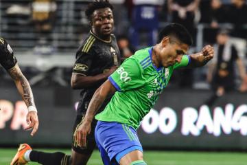 Ruidíaz fue titular en derrota de Seattle Sounders