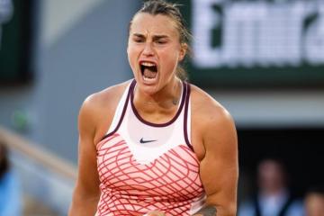 Sabalenka clasificó a semifinales en Roland Garros