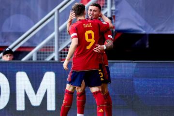 (FOTOS) España venció a Italia y se metió a la final de la Nations League