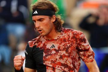Tsitsipas eliminó a Schwartzman y avanzó a octavos del Roland Garros