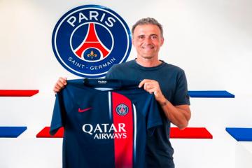 Luis Enrique fue presentado en el PSG