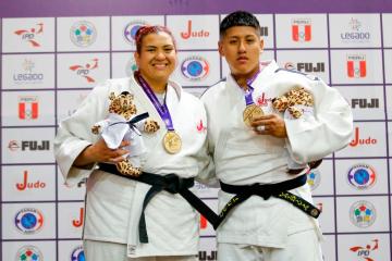 Judokas nacionales aseguraron clasificación a Santiago 2023 en Open Panamericano Lima 2023