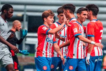 Callens estuvo en amistoso del Girona ante el Sheffield United