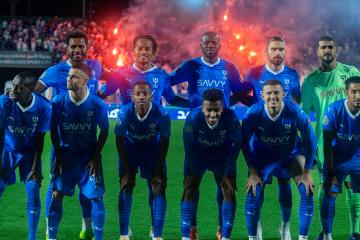 Con Carrillo, Al Hilal igualó ante Al-Ahly Trípoli en su debut en la Liga de Campeones Árabe