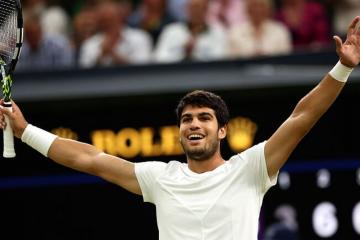 ¡Alcaraz se coronó campeón de Wimbledon!
