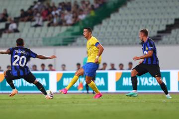 Inter de Milan y Al Nassr igualaron 1-1 en partido amistoso