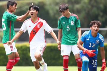 Selección Sub-15 se impuso de visita ante México