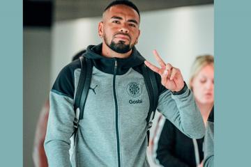Con Callens, Girona aterrizó en Inglaterra