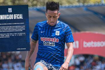 Alianza Lima aplica sanción administrativa a Christian Cueva y respetará su contrato