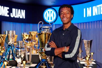 Colombiano Cuadrado fichó por el Inter de Milán